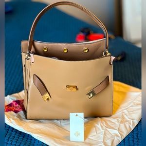 Tory burch Lee Radzwill small double bag